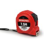 Workpro WP261004 7. 5 m x 25 mm Beyaz Çelik Şerit Metre