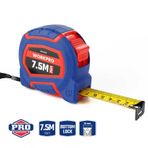 Workpro WP261010 7.5 m x 25 mm 25 ft Naylon Kaplama Sarı Çelik Şerit Metre