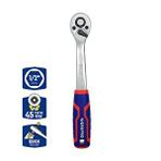 Workpro WP271009 1/2'’ Cr-V Profesyonel Cırcır Lokma Kolu - Mavi