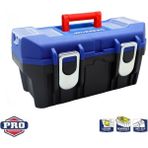 Workpro WP283016 16’’ Metal Kilitli Plastik Takım Çantası - Mavi