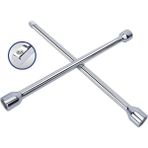 Workpro WP314006 17 19 21 1/2’’ Cr-V 400MM 4 Kollu Profesyonel Bijon Anahtarı - Gri