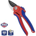 Workpro WP332001 180MM Profesyonel Bağ Bahçe Dal Budama Makası - Kırmızı