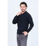 World 5597141 Lacivert Erkek Kazak