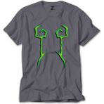 World Of Warcraft Legion Demon Hunter Gri Tişört - XL