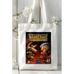 World Of Warcraft Oyun Baskılı Bez Çanta Omuz Çantası Kişiye Özel Model 24