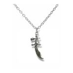 World Of Warcraft Temalı Efsanevi Kılıç Figürlü Unisex Metal Kolye – 60 Cm Zincirli Fantastik Takı