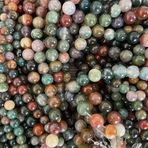 WORLD WIDE GEMS Doğal Hint Akik rondelle Pürüzsüz Boncuk 4mm 8 inç Uzun Dize Takı Yapımı Değerli Taş Boncuk Kolye Bilezik için