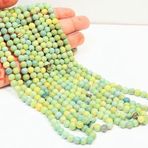 WORLD WIDE GEMS Doğal Limon Yeşili Opal rondelle Pürüzsüz Boncuklar 7-9mm 8 inç Uzun Dize Takı Yapımı Değerli Taş Boncuk Kolye Bilezik için