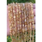 WORLD WIDE GEMS Doğal Sarı Apatit rondelle Pürüzsüz Boncuk 2mm 15 inç Uzun Dize Takı Yapımı Değerli Taş Boncuk Kolye Bilezik için