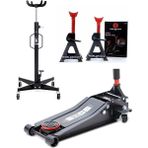 Worldforce 3 Ton Kriko ve 500 kg Ton Şanzıman Kriko ve 3 Ton Sehpa Seti