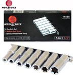 Worldforce E-Lokma Seti Uzun 7 Parça 1/2'' (E10,E12,E14,E16,E18,E20,E24MM) - Gümüş