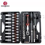 Worldforce World Force - Lokma Takımı 60 Parça S-Ultra 1/4'' Uzatmalı Cırcır