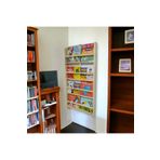worldofwood 100×40 Çocuk Odası Eğitici Kitaplık Ahşap Duvara Monte 4 Raflı 100x40