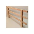 worldofwood Doğal Ahşap Bebek Çocuk Yatak Koruma Bariyeri Korkuluk Beşik Korkuluğu