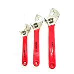 Worldtec Kurbağacık Ingiliz Anahtarı Seti Takımı 8" 10" 12 Ayarlı Anahtar Set