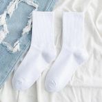 Worthy Socks 4 Çift Unisex Tenis Spor Kolej Çorap - 38 - 43 - Renkli