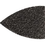 Worx WA2121 Çok Amaçlı Raspalama Makinesi Için 34X34MM 20ADET 80KUM Cırtlı Universal Parmak Zımpara