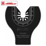Worx WA4958 Çok Amaçlı Raspalama Makinası İçin 35x80 mm 180 Derece Ahşap Fiberglas PVC Universal Dalma Kesme Bıçağı
