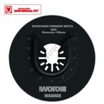 Worx WA5008 Çok Amaçlı Raspalama Makinası İçin 80 mm 360 Derece Metal Ahşap Fiberglas PVC Universal Kesme Bıçağı