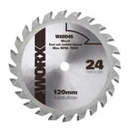 Worx WA5046 120x9.5 mm Ahşap Kesme Elmas, Daire Testere Bıçağı