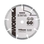 Worx WA5048 115x9.5 mm Fayans, Seramik, Mermer Kesme Soketli Elmas Daire Testere Bıçağı