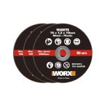 Worx WA6076.3 WX801 İçin 76x10 mm 3 Adet Metal ve PVC Kesme Taşı