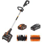Worx WG441E Li-ion Tek Akülü 165 mm Profesyonel Çok Amaçlı 20 Volt 4.0 Ah Şarjlı Zemin Fırçası