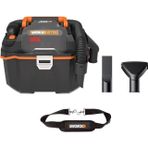 WORX WX031.9 20Volt 200W/16Kpa Li-ion Kömürsüz Flexi Esnek Hortumlu Islak/Kuru Süpürge & Üfleme (Akü