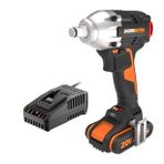 Worx WX272.9C 20 Volt 2.0 Ah Li-Ion Tek Akülü Şarjlı Kömürsüz Profesyonel Somun Sıkma Makinesi