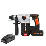 Worx WX380.9C 20 Volt 2.0 Ah 2.2J Li-Ion Tek Akülü Şarjlı Profesyonel SDS-Plus Pnömatik Kırıcı Delici