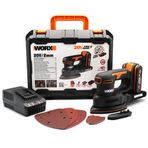 Worx WX822 20 V 2.0 Ah Li-İon Şarjlı Profesyonel Üçgen Mouse Zımpara