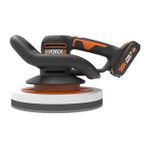 Worx WX856 20 V 2.0 Ah Li-İon 254 mm Şarjlı Orbital Polisaj Makinesi
