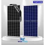 Wos Enerji 625 W Watt Güneş Paneli Half-cut Topcon Çift Yönlü