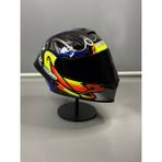 Wosen WS-202 Güneş Vizörlü Çene Açılır Motosiklet Kask Siyah Renkli Mikrometrik Bağlantı