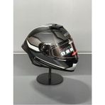 Wosen WS-602 Güneş Gözlüklü Full Face Kask MATT BLACK K4 (602) Taşıma Çantalı Şeffaf Vizörlü - Gri