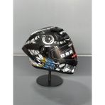 Wosen WS-602 Güneş Gözlüklü Full Face Kask (Şeffaf Vizörlü) Matt Black W5 (602) - XL