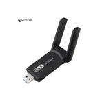 WOTOBE 2.4/5 Uyumlu GHz Kablosuz USB 3.0/2.0/1.1 Mac Windows Linux Uyumlu 1300Mbps Wi-Fi Adaptörü