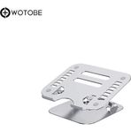 Wotobe Ayarlanabilir Metal Laptop Standi Notebook Tutucu Aluminyum Macbook Yukseltici