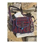 Wotrart Etnik Desenli Askılı Omuz Çantası Kilim Çanta Postacı Çantasi Günlük Çanta