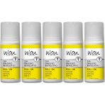 Wou World Of Unique Ter Önleyici Beyazlatıcı 5x75 ml Unisex Deodorant Roll-On