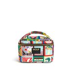 Wouf Discobabe Vanity Renkli Baskılı Kadın Makyaj Çantası 20 X 12 Cm