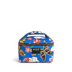 Wouf Happyland Vanity Renkli Baskılı Kadın Makyaj Çantası 20 X 12 Cm