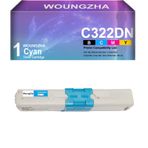 Woungzha Toner Kartuşları Uyumlu C332 MC363 Yüksek Kapasiteli 3500 Sayfa ve 3000 Sayfa Renkli Oki OKIDATA C332dn MC363dn C332dnw MC363dnw (1 camgöbeği)