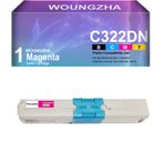 Woungzha Toner Kartuşları Uyumlu C332 MC363 Yüksek Kapasiteli 3500 Sayfa ve 3000 Sayfa Renkli Oki OKIDATA C332dn MC363dn C332dnw MC363dnw MC363dnw (1 Macenta)