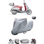 Wovex Arora Mojito 125 Su Geçirmez Motosiklet Brandası Arka Çanta Uyumlu - Gri