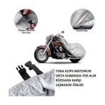 Wovex Kuba K4-C Motosiklet Brandası,Branda,Örtü(Arka Çanta Uyumlu Değildir)