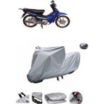 Wovex Lifan Tay 100 Su Geçirmez Motosiklet Brandası Arka Çanta Uyumlu - Gri