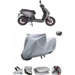 Wovex Mondial 50 Tab Su Geçirmez Motosiklet Brandası Arka Çanta Uyumlu - Gri
