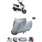 Wovex Motolux Rossi 125 Su Geçirmez Motosiklet Brandası Arka Çanta Uyumlu - Gri