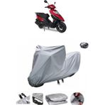 Wovex Motolux Rossi Rs 50 Su Geçirmez Motosiklet Brandası Arka Çanta Uyumlu - Gri